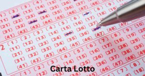 In Italian, carta Lotto, which translates directly to "lottery card," refers to several kinds of gambling